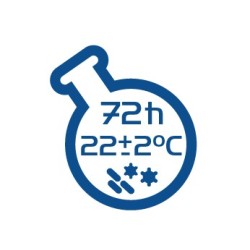 Ogólna liczba mikroorganizmów w 22±2°C po 72h - badanie mikrobiologiczne