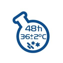 Ogólna liczba mikroorganizmów w 36±2°C  po 48h