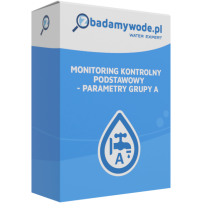 Monitoring kontrolny podstawowy - parametry gupy A